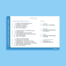 Load image into Gallery viewer, ABCDE Assessment/GCS Card